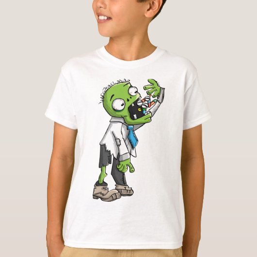 Pillen vs Zombies T-Shirt (Vorderseite)