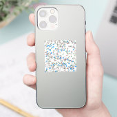 Pillenbestreumuster Aufkleber (Telefon)