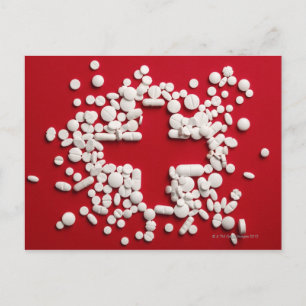 Pillenkreuz Postkarte