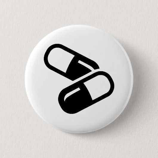 Pillenmedizin Button (Vorderseite)
