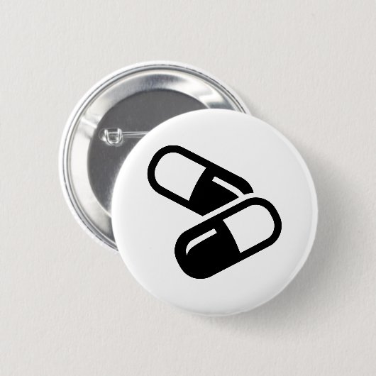 Pillenmedizin Button (Vorne & Hinten)