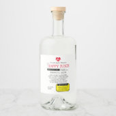 Pillenschwester Abschluss GIN ETIKETT (Vorderseite)