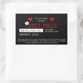 Pillenschwester-Graduiertengruppe bevorzugt Rx-Lab Rechteckiger Aufkleber (Tasche)