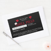 Pillenschwester-Graduiertengruppe bevorzugt Rx-Lab Rechteckiger Aufkleber (Umschlag)