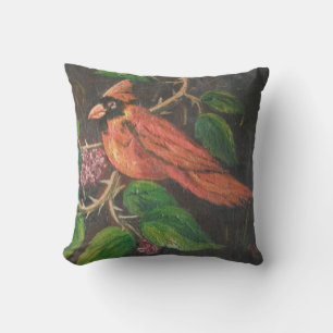 Pillow Ann Hayes Painting Kardinal Kissen