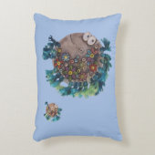 Pillow - Blütenfisch Dekokissen (Vorderseite(Vertikal))