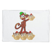 Pillow Case Banana Split Monkey Kissenbezug (Rückseite)