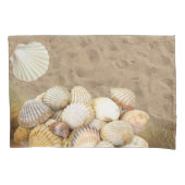 Pillow Case Beach Clams Sand Beach Stones Kissenbezug (Vorderseite)