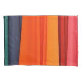Pillow Case Blue Orange Red Kissenbezug (Vorderseite)