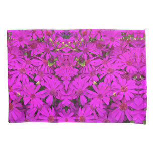 Pillow Case Bright Pink Daisies Kissenbezug