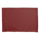 Pillow Case Burgundy Kissenbezug (Vorderseite)