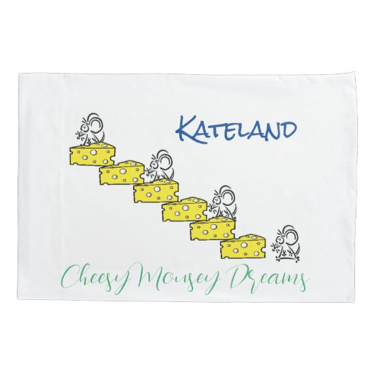 Pillow Case Cheesy Mousey Dreams Kissenbezug (Rückseite)