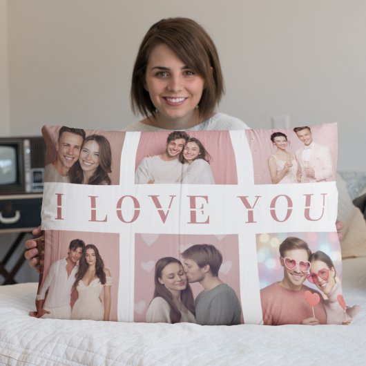 Pillow Case Custom Couple Photos | Valentine Gift Kissenbezug