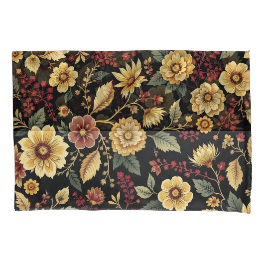 Pillow case flowers pattern kissenbezug (Vorderseite)