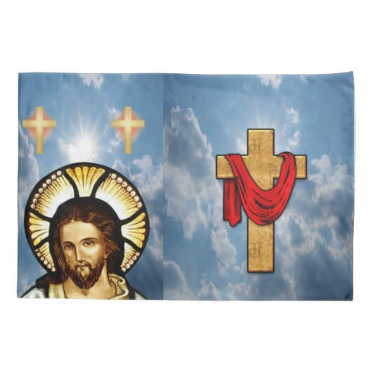Pillow Case Jesus Kissenbezug (Rückseite)