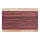 Pillow Case Orange Beige Kissenbezug (Rückseite)