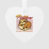 Pillow Club Founder Classic T-Shirt Ornament (Vorderseite)