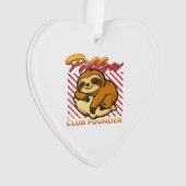 Pillow Club Founder Classic T-Shirt Ornament (Vorderseite)