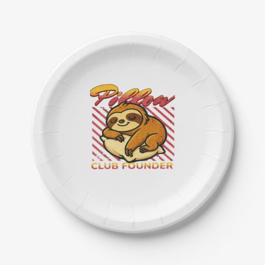 Pillow Club Gründer Classic T - Shirt Pappteller (Vorderseite)