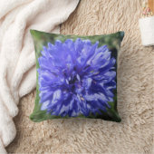 Pillow - Cornflower Blue Bachelor's Button Kissen (Decke)