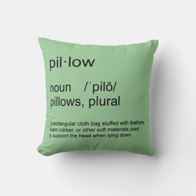 Pillow Definition Pillow Kissen (Vorderseite)