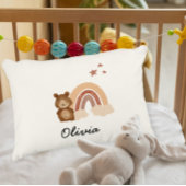 pillow featuring a custom bear design dekokissen
