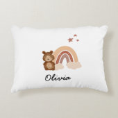 pillow featuring a custom bear design dekokissen (Vorderseite)