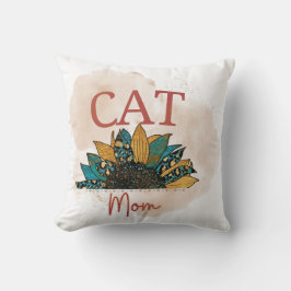 Pillow for When You’re a Cat Mom Again Kissen