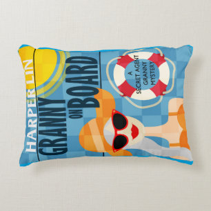 PILLOW Granny an Bord Harper Lin Buchdecke Dekokissen