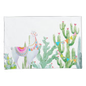 Pillow Hüllen Boho Llama Bohemisch Cacti Wüstenstr Kissenbezug (Vorderseite-Rechts)