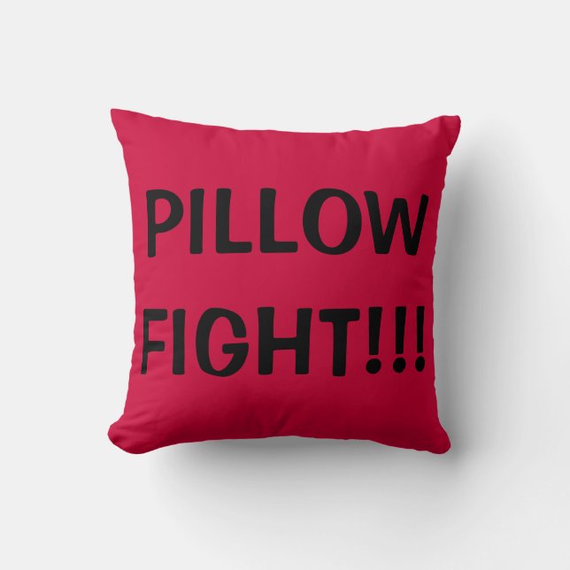 PILLOW KAMPF!!! KISSEN (Vorderseite)