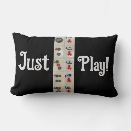 Pillow Mahjong Fliesen spielen einfach nur spielen Lendenkissen