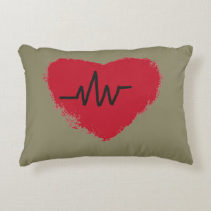 Pillow~ nach Herz-Operation Zierkissen