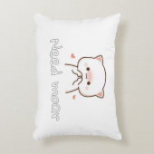 Pillow of Realistic Cat – Need Moar Calm Dekokissen (Vorderseite(Vertikal))