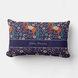 Pillow Paradise Branded Modern Art Horse Abstrakt Lendenkissen