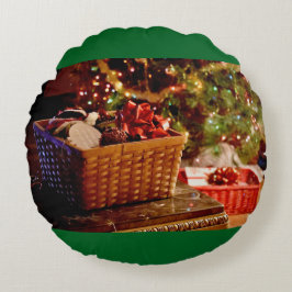 PILLOW RUNDES KISSEN