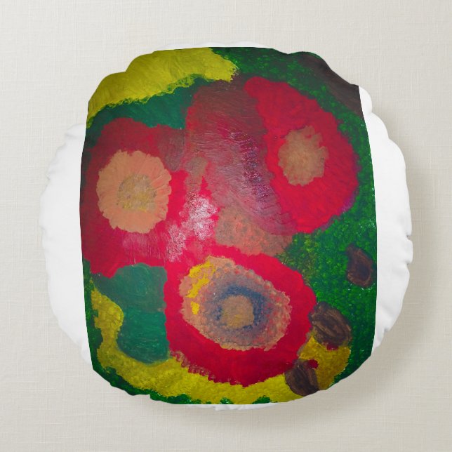 PILLOW RUNDES KISSEN (Vorderseite)