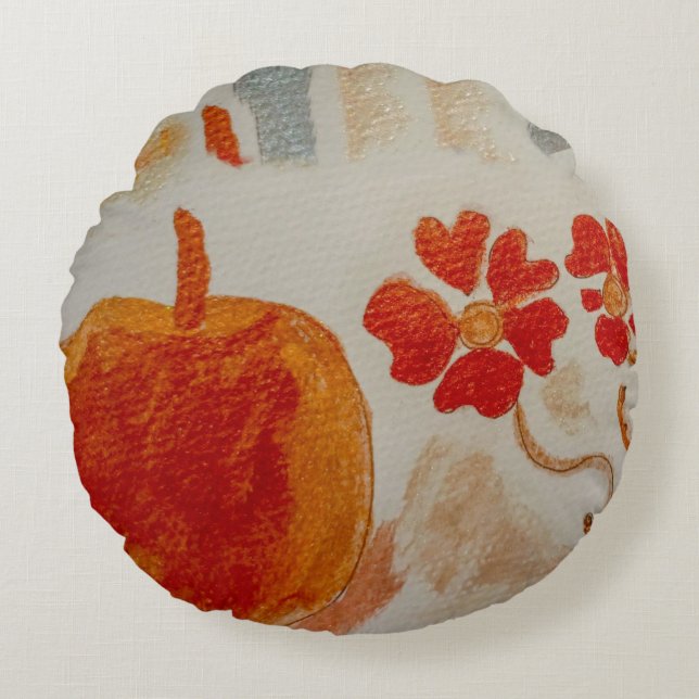 PILLOW RUNDES KISSEN (Vorderseite)