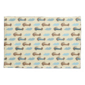 Pillow Sham Toy Flugzeug Kissenbezug (Rückseite-Links)