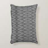 Pillow - Snakeskin Muster in Grau Dekokissen (Vorderseite(Vertikal))