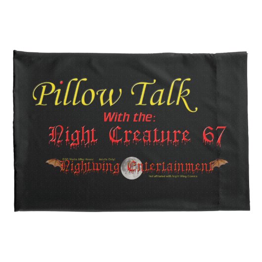 Pillow Talk Kissenbezug (Rückseite-Rechts)