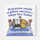 Pillow Warmers Magnet (Vorne)