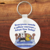 Pillow Warmers Schlüsselanhänger (Vorderseite)