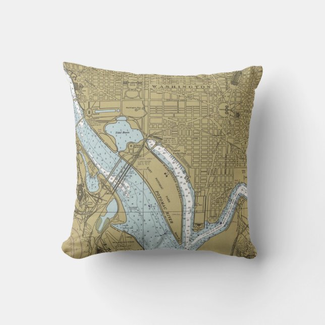 Pillow - Washington DC Kissen (Vorderseite)