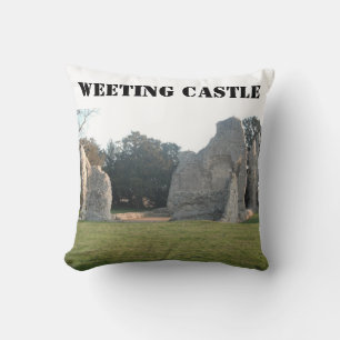 Pillow Weeting Castle Schifffahrt Norfolk England Kissen