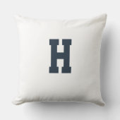 pillow with personalized letter kissen (Vorderseite)