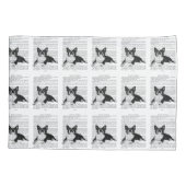 PILLOWCASE - BOSTON TERRIER- STANDARDGRÖSSE KISSENBEZUG (Rückseite)