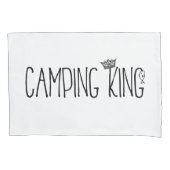 Pillowcase "Camping King and Queen" Kissenbezug (Vorderseite-Links)