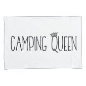 Pillowcase "Camping King and Queen" Kissenbezug (Vorderseite-Rechts)