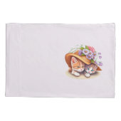 Pillowcase mit Katzen Kissenbezug (Rückseite)